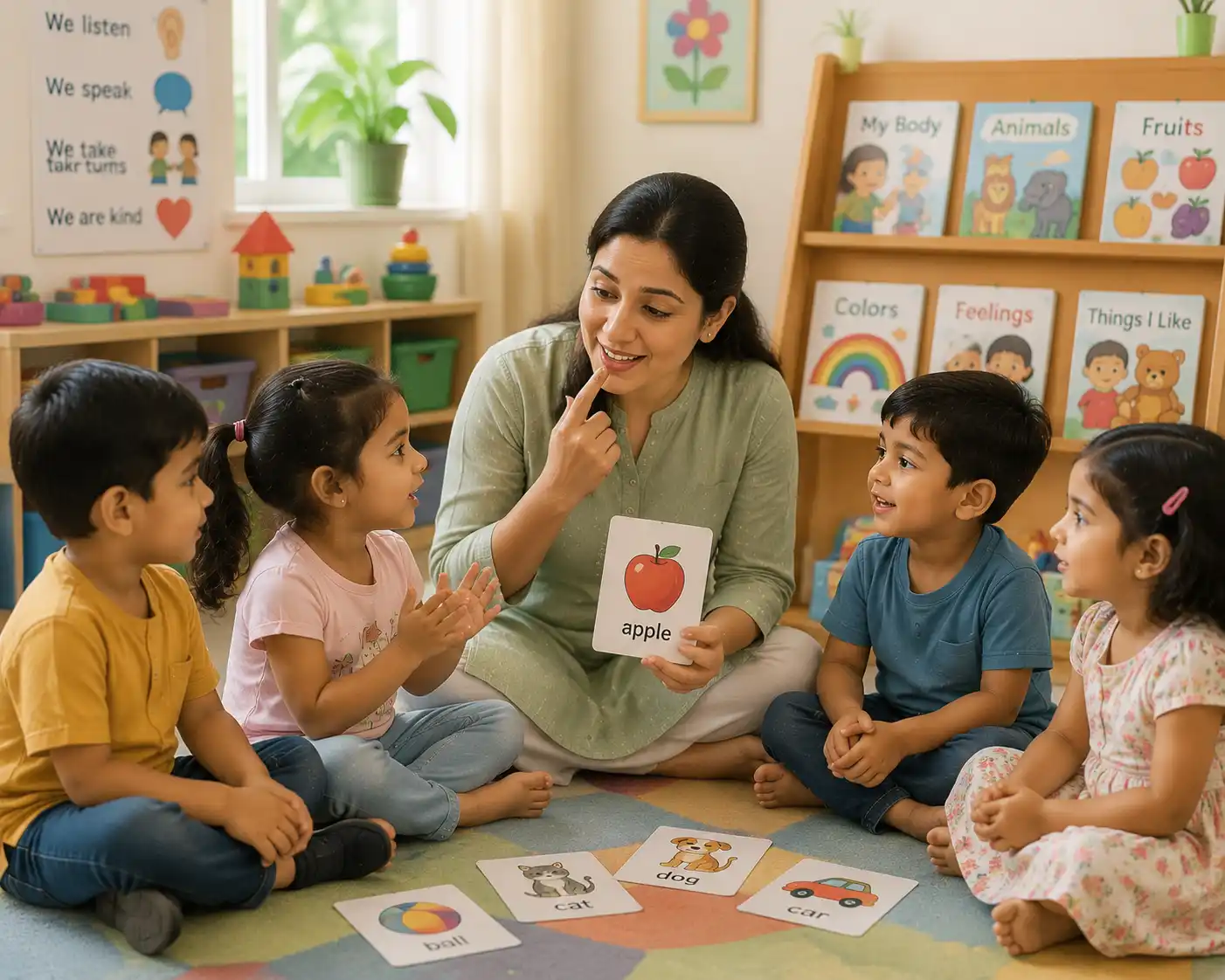 Provides a Supportive Environment for Children with Speech Delays